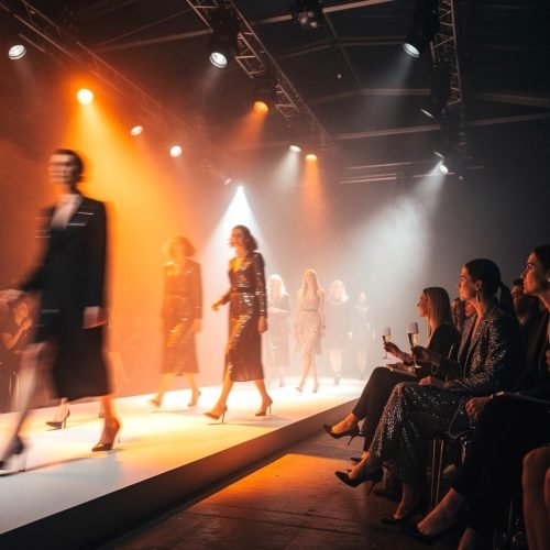 an-electric-fashion-week-moment-dramatic-dark-runw